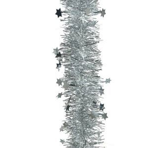 Kerstboom slinger 10 x 270 cm zilvere