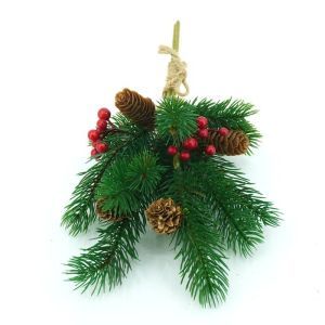 Artificial spruce wreath version 2