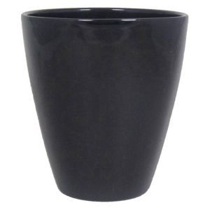 Vase Boule Noir 13 cm