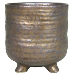 Pot Togo sur pieds bronze
