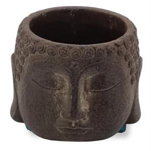 Buddha pot Brown 15 cm